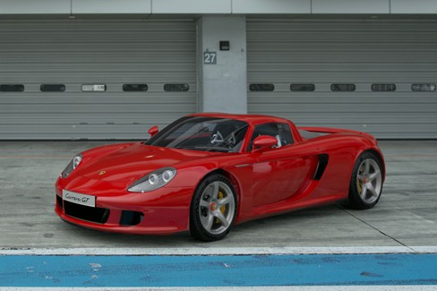 File:Porsche Carrera GT '04 (GT7, Guards Red).jpg