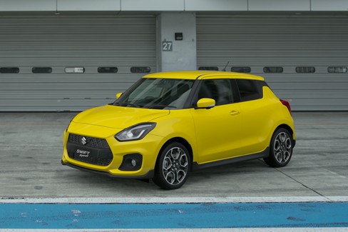 File:Suzuki Swift Sport '17 (GT7, Champion Yellow).jpg